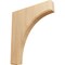 Ekena Millwork 1 3/4"W x 10"D x 12"H Clarksville Bracket, Red Oak BKTW02X10X12CVRO - alternate 1